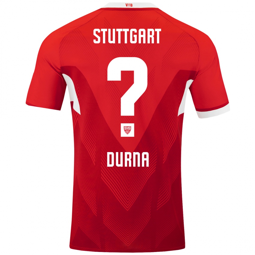 Kinder Tuncay Durna #0 Rot Weiß Auswärtstrikot Trikot 2024/25 T-Shirt Österreich