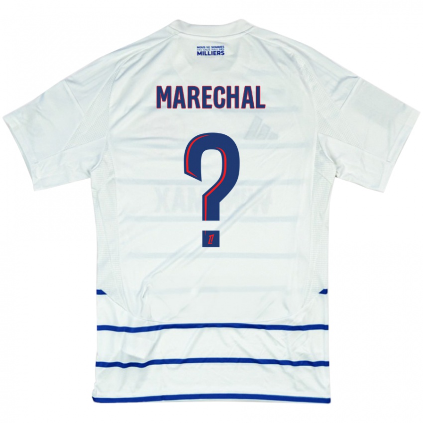 Kinder Max Marechal #0 Weiß Blau Auswärtstrikot Trikot 2024/25 T-Shirt Österreich