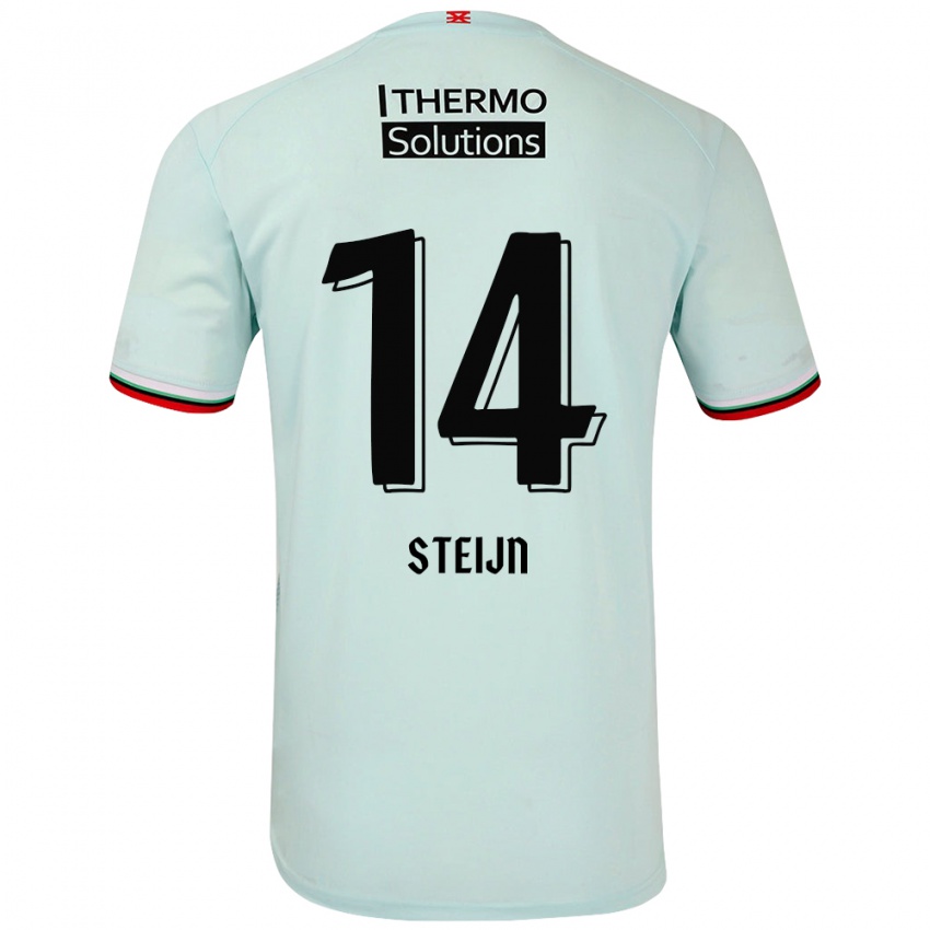 Kinder Sem Steijn #14 Hellgrün Auswärtstrikot Trikot 2024/25 T-Shirt Österreich