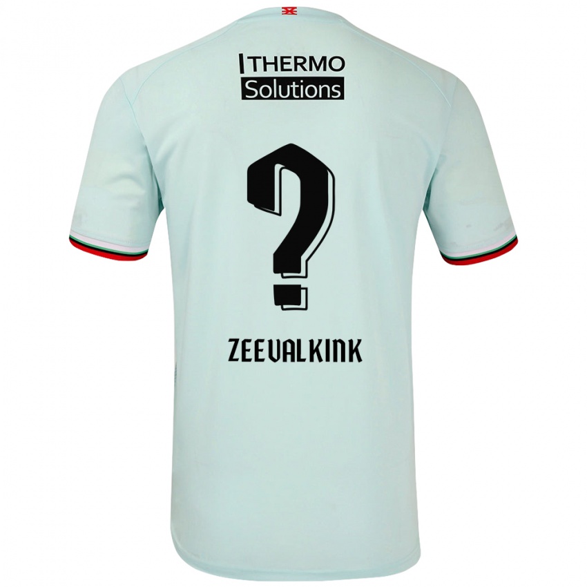 Kinder Leco Zeevalkink #0 Hellgrün Auswärtstrikot Trikot 2024/25 T-Shirt Österreich