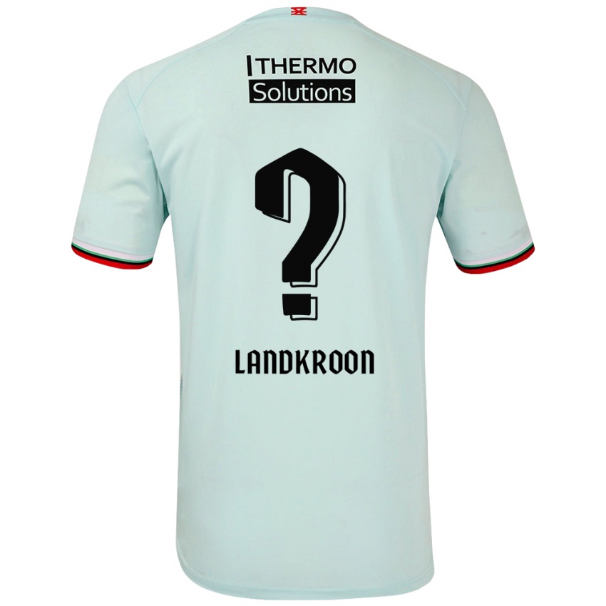 Kinder Kick Landkroon #0 Hellgrün Auswärtstrikot Trikot 2024/25 T-Shirt Österreich