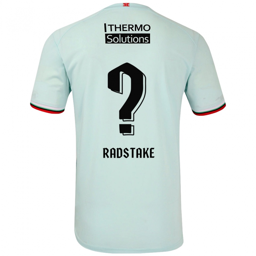 Kinder Ruben Radstake #0 Hellgrün Auswärtstrikot Trikot 2024/25 T-Shirt Österreich