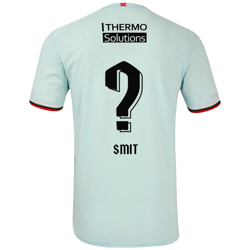 Kinder Mauro Smit #0 Hellgrün Auswärtstrikot Trikot 2024/25 T-Shirt Österreich