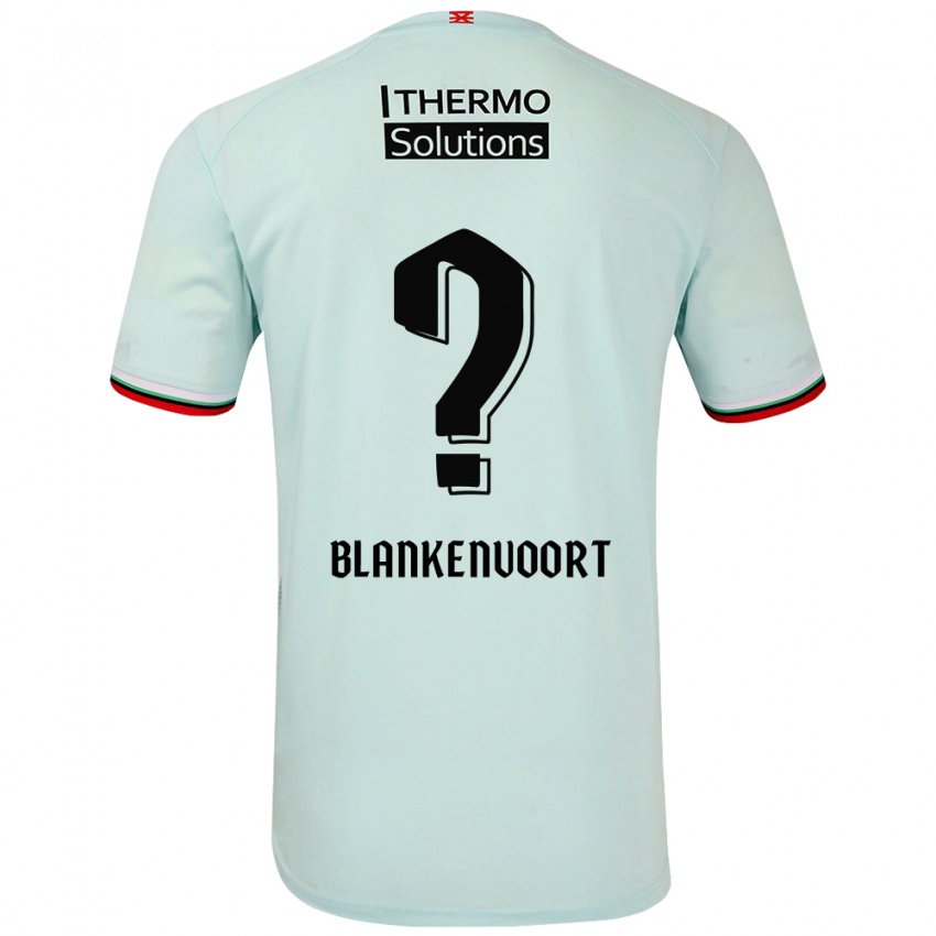 Kinder Rens Blankenvoort #0 Hellgrün Auswärtstrikot Trikot 2024/25 T-Shirt Österreich