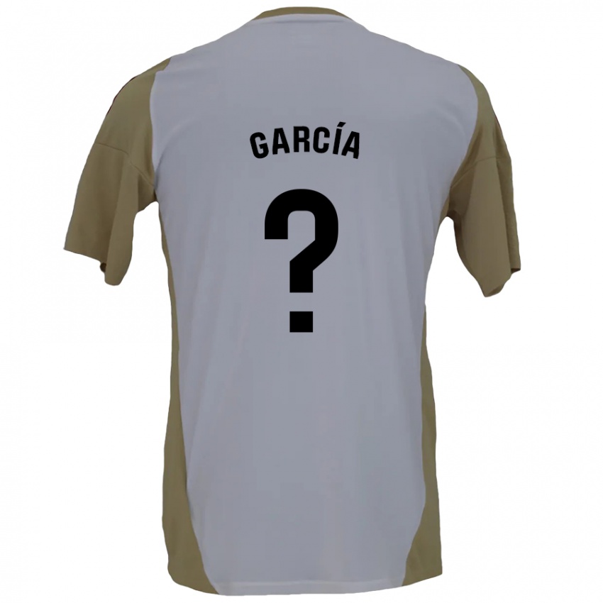 Kinder Alberto García #0 Braunweiß Auswärtstrikot Trikot 2024/25 T-Shirt Österreich