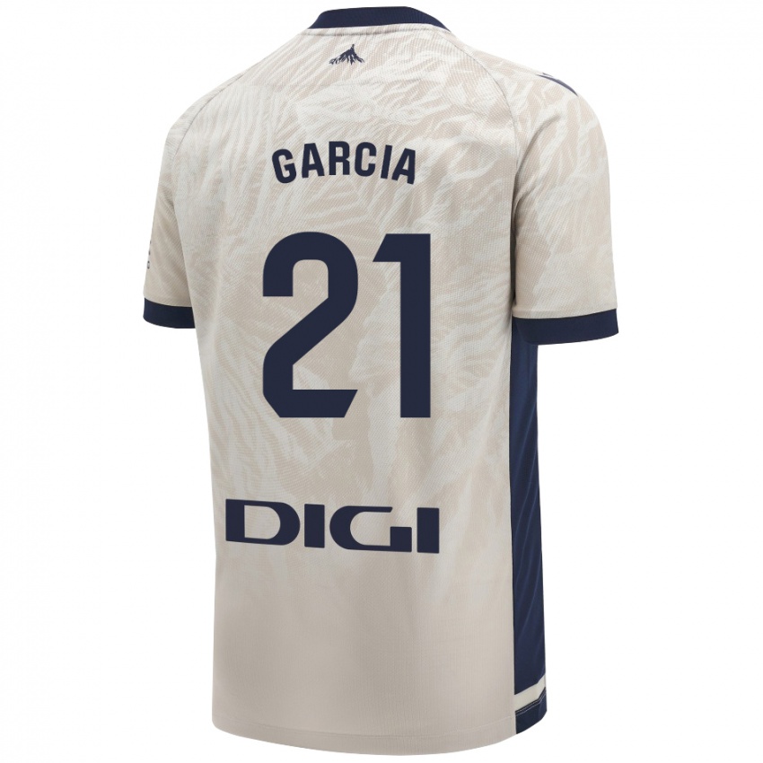 Kinder Jon García #21 Hellgrau Auswärtstrikot Trikot 2024/25 T-Shirt Österreich