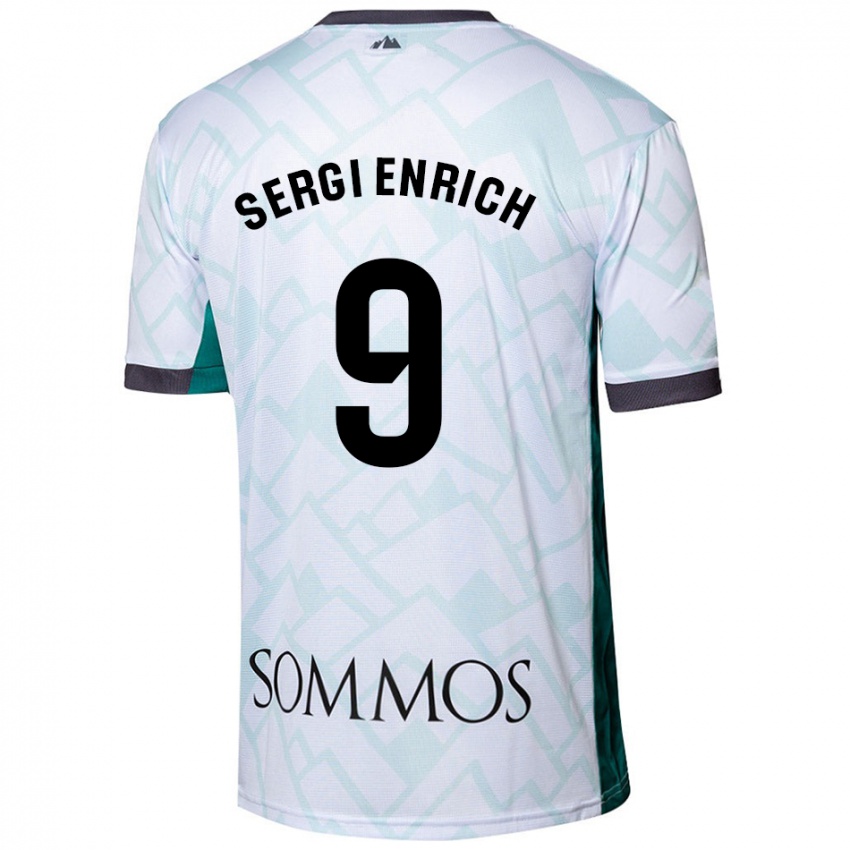 Kinder Sergi Enrich #9 Weiß Grün Auswärtstrikot Trikot 2024/25 T-Shirt Österreich