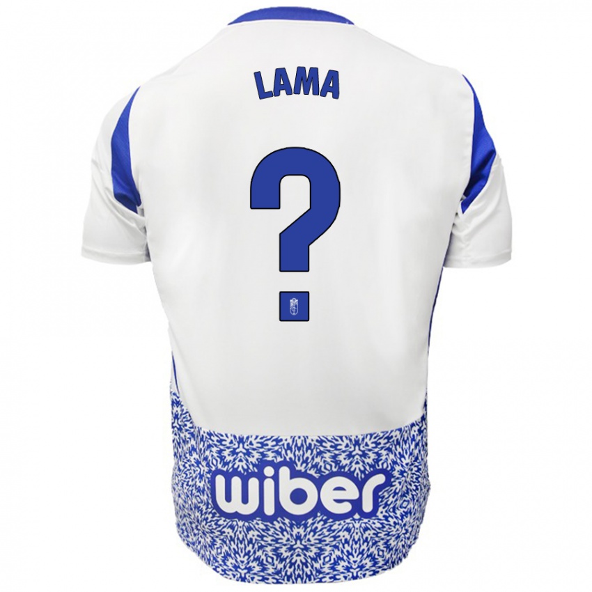 Kinder Manu Lama #0 Weiß Blau Auswärtstrikot Trikot 2024/25 T-Shirt Österreich