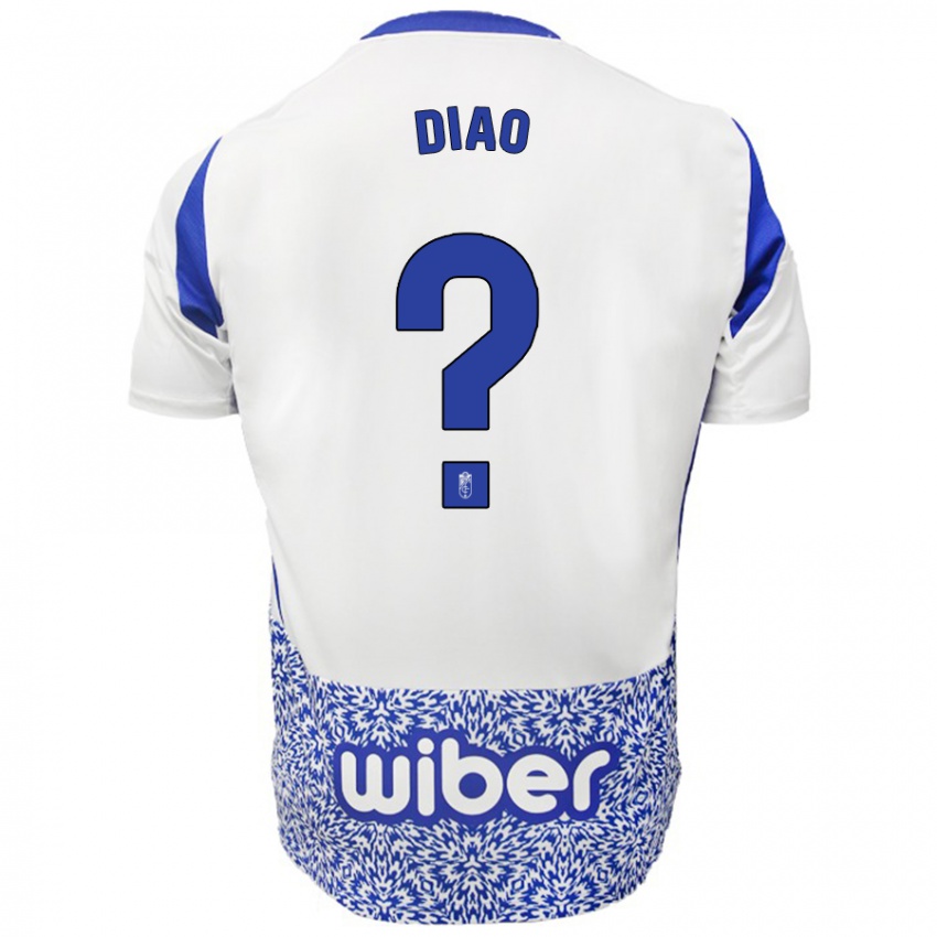 Kinder Siren Diao #0 Weiß Blau Auswärtstrikot Trikot 2024/25 T-Shirt Österreich