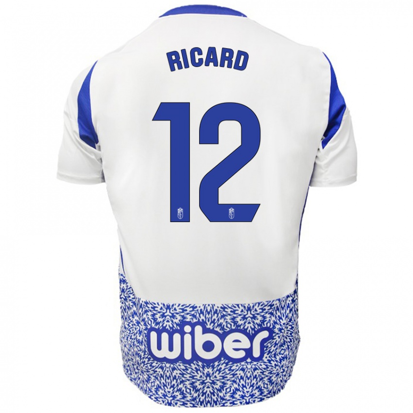 Kinder Ricard Sanchez #12 Weiß Blau Auswärtstrikot Trikot 2024/25 T-Shirt Österreich