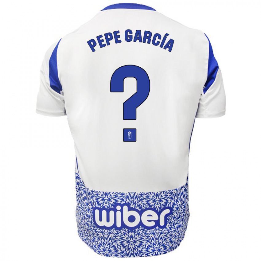 Kinder Pepe García #0 Weiß Blau Auswärtstrikot Trikot 2024/25 T-Shirt Österreich