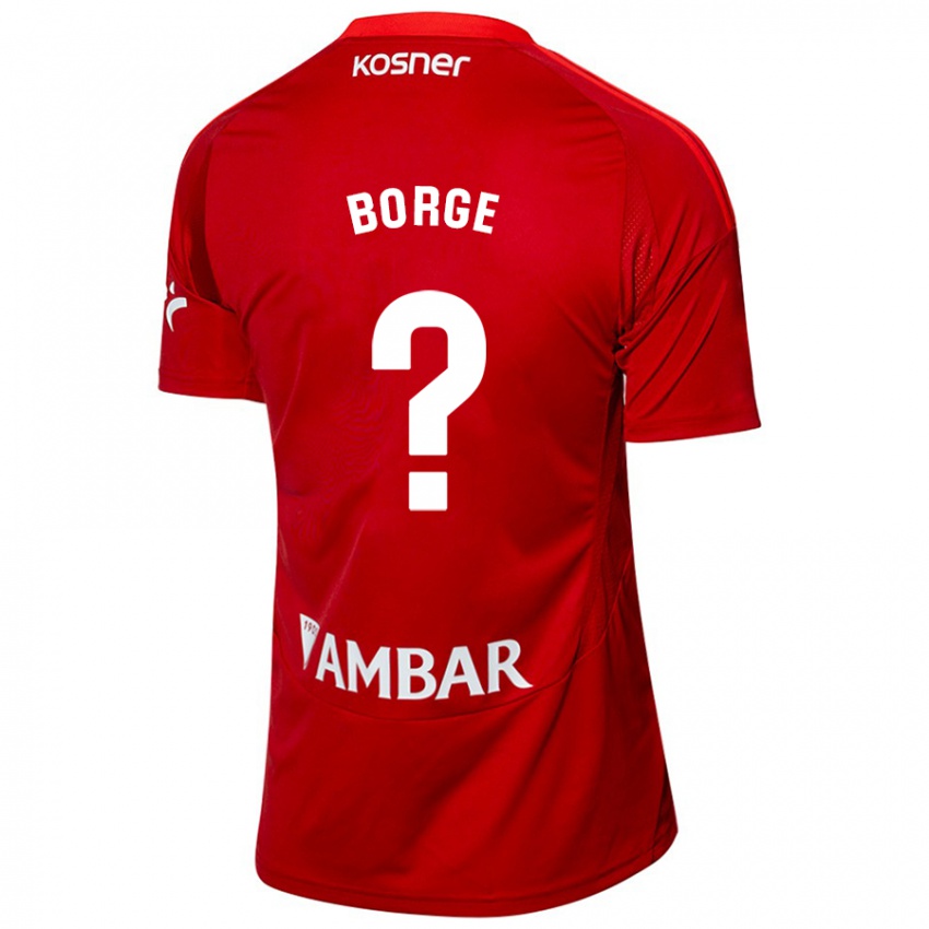 Kinder Andrés Borge #0 Weiß Blau Auswärtstrikot Trikot 2024/25 T-Shirt Österreich