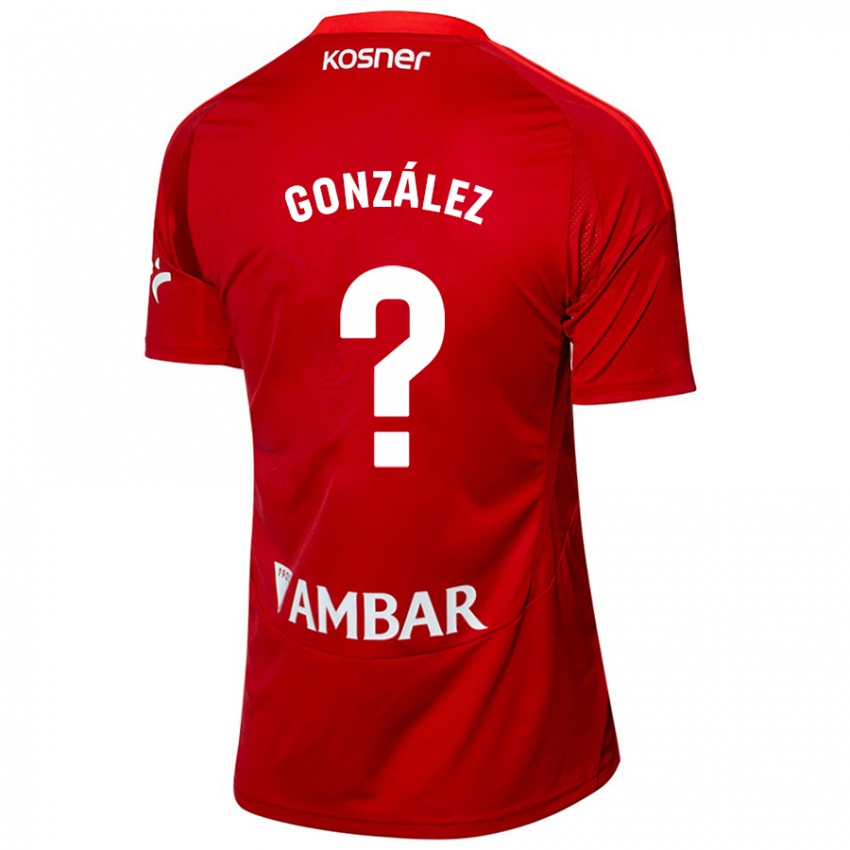 Kinder Álex González #0 Weiß Blau Auswärtstrikot Trikot 2024/25 T-Shirt Österreich