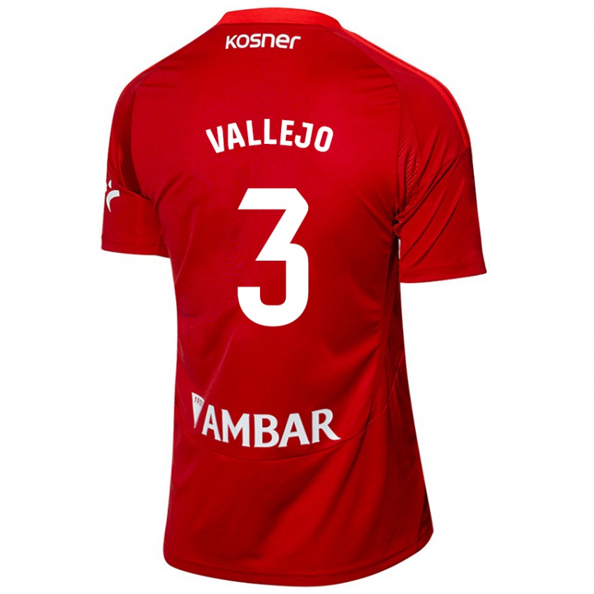 Kinder Jaime Vallejo #3 Weiß Blau Auswärtstrikot Trikot 2024/25 T-Shirt Österreich