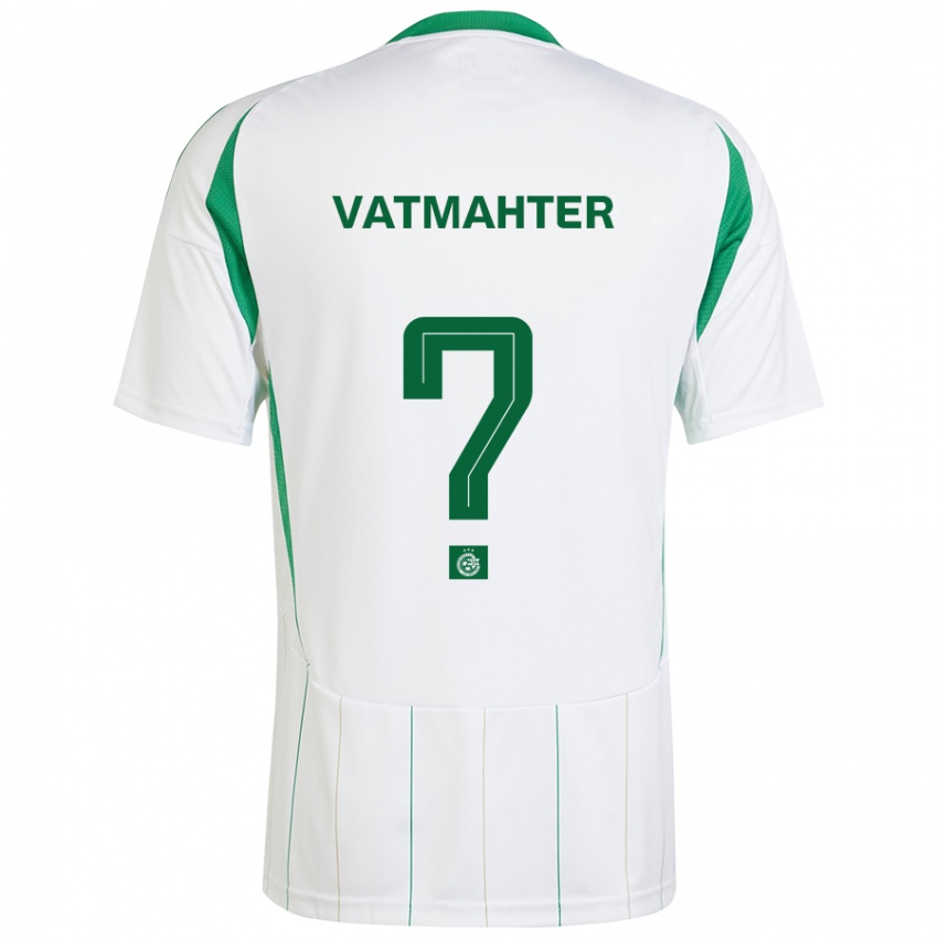 Kinder Liam Vatmahter #0 Weiß Grün Auswärtstrikot Trikot 2024/25 T-Shirt Österreich