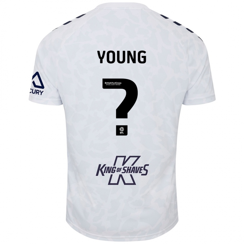 Kinder Shay Young #0 Weiß Auswärtstrikot Trikot 2024/25 T-Shirt Österreich