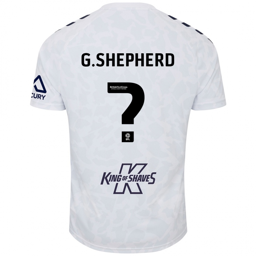 Kinder George Shepherd #0 Weiß Auswärtstrikot Trikot 2024/25 T-Shirt Österreich