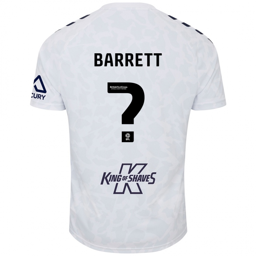 Kinder Marlow Barrett #0 Weiß Auswärtstrikot Trikot 2024/25 T-Shirt Österreich