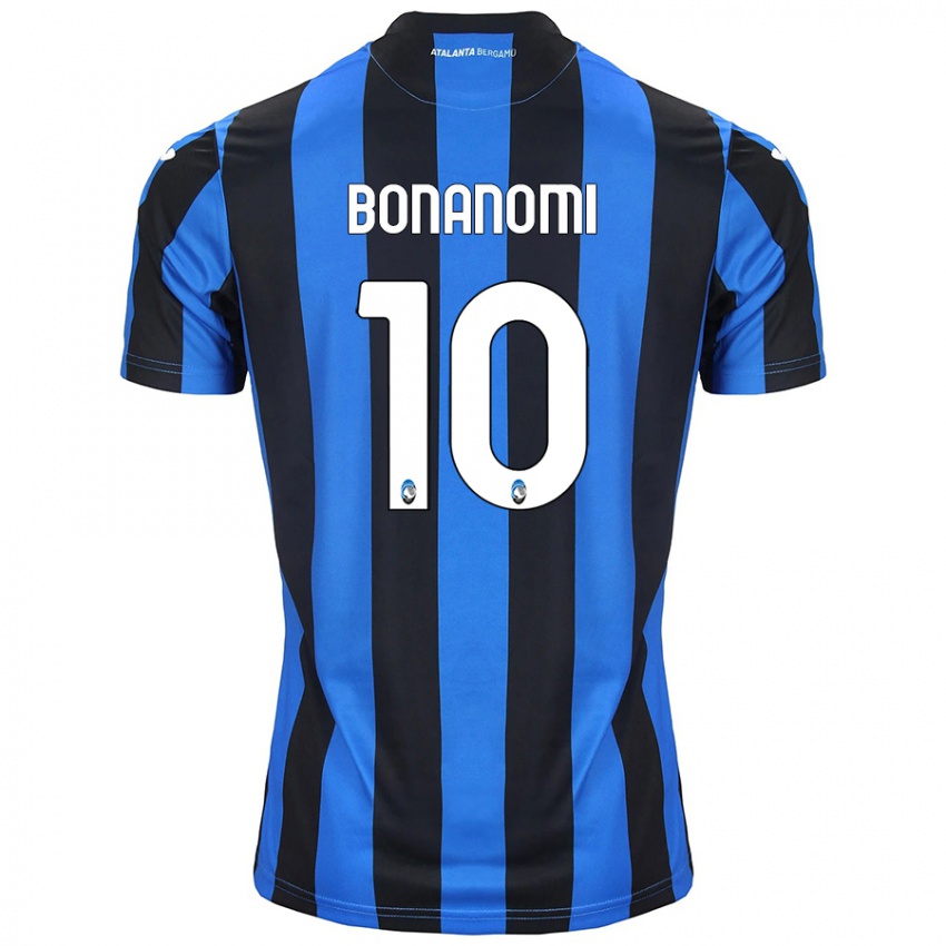 Herren Andrea Bonanomi #10 Blau Schwarz Heimtrikot Trikot 2024/25 T-Shirt Österreich