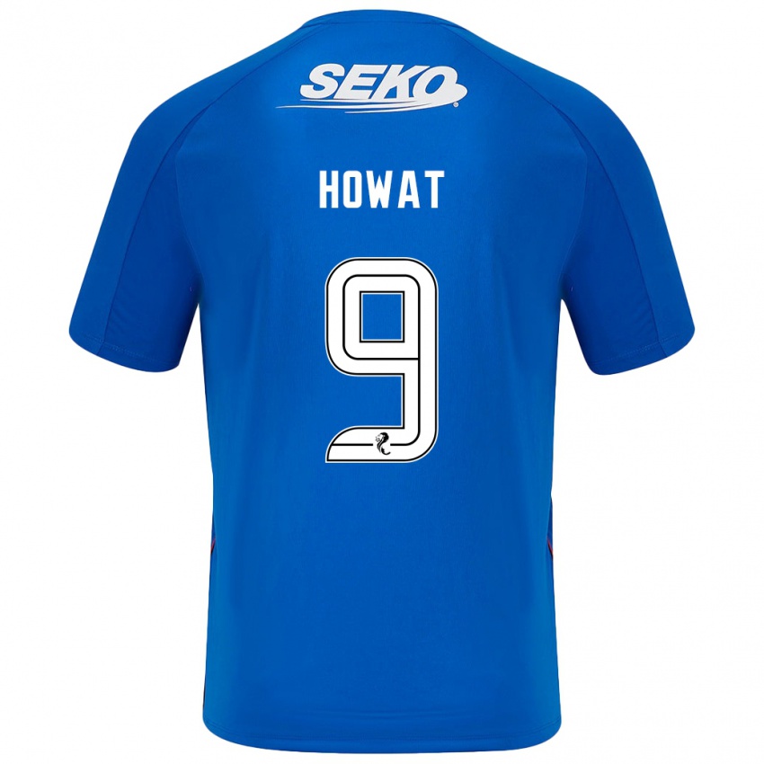 Herren Kirsty Howat #9 Dunkelblau Heimtrikot Trikot 2024/25 T-Shirt Österreich