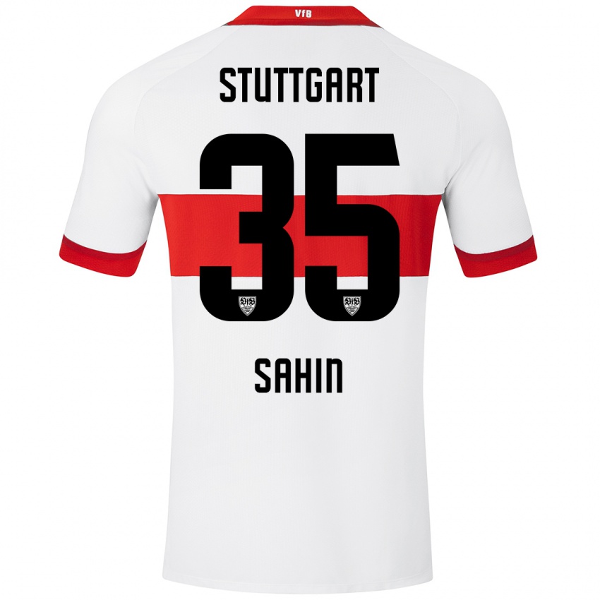 Herren Mehmet Sahin #35 Weiß Rot Heimtrikot Trikot 2024/25 T-Shirt Österreich