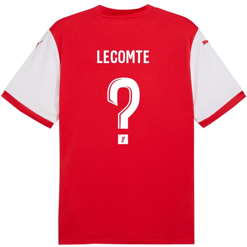 Herren Benjamin Lecomte #0 Rot Weiß Heimtrikot Trikot 2024/25 T-Shirt Österreich