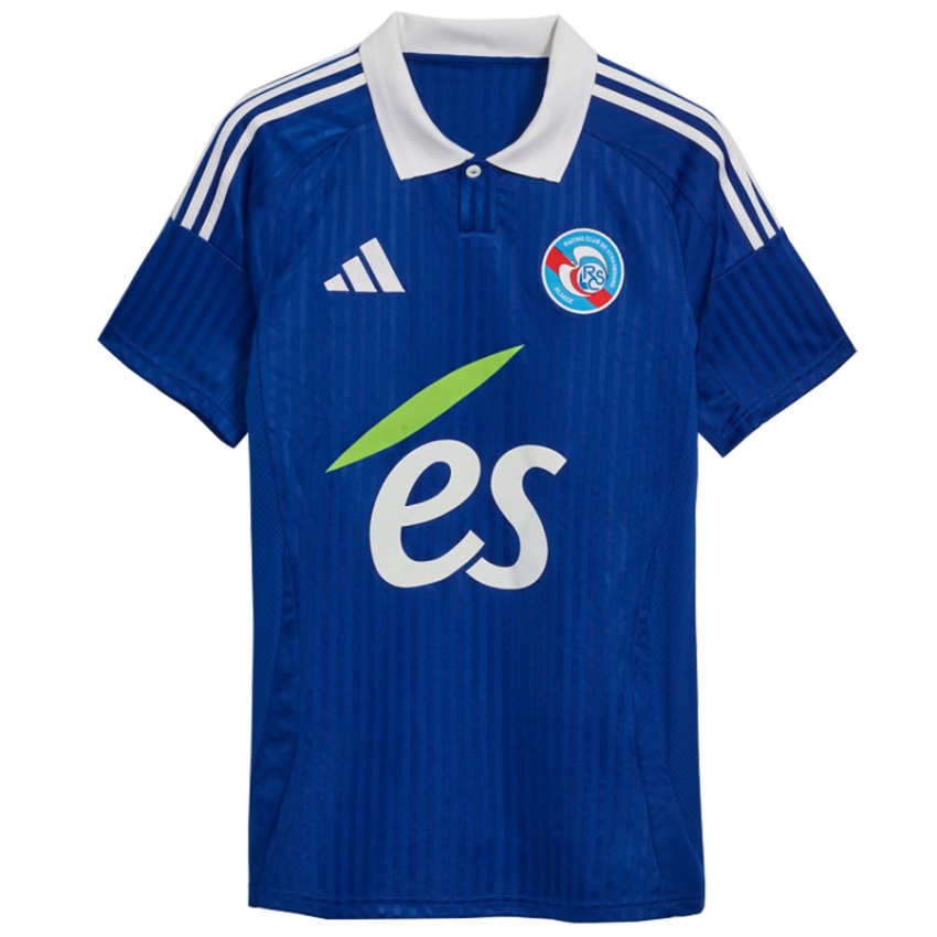 Herren Samir El Mourabet #0 Blau Weiß Heimtrikot Trikot 2024/25 T-Shirt Österreich