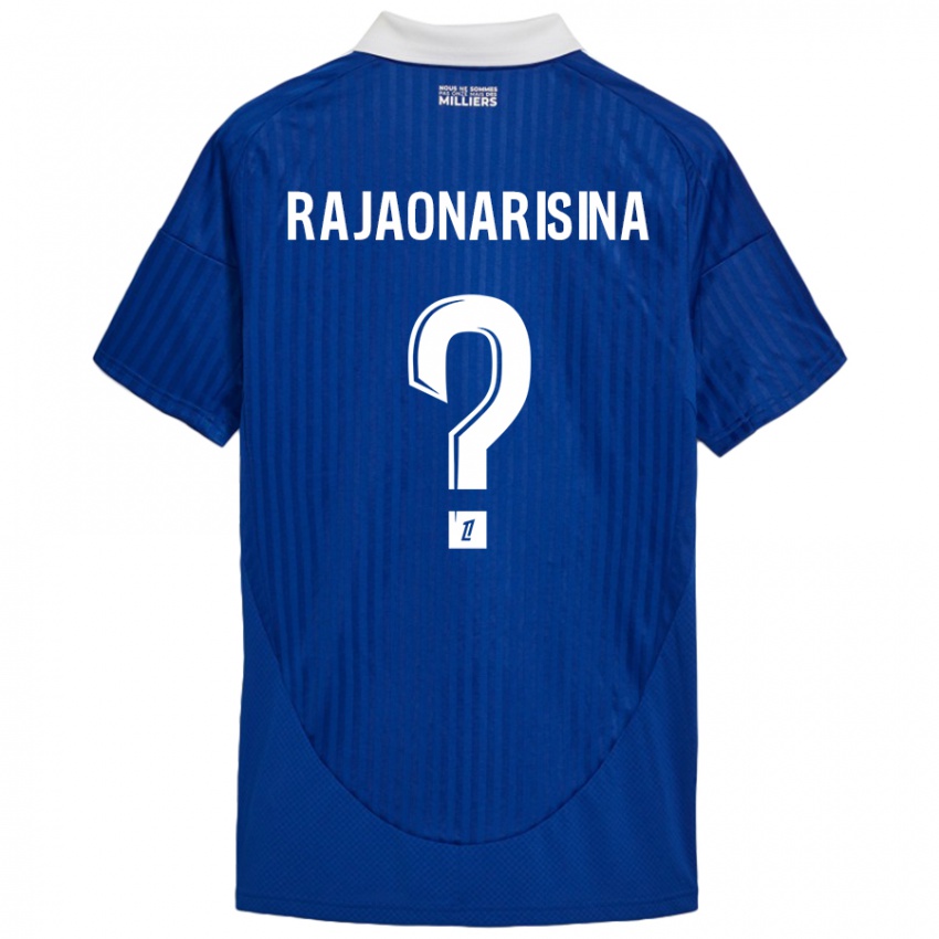 Herren Noah Rajaonarisina #0 Blau Weiß Heimtrikot Trikot 2024/25 T-Shirt Österreich