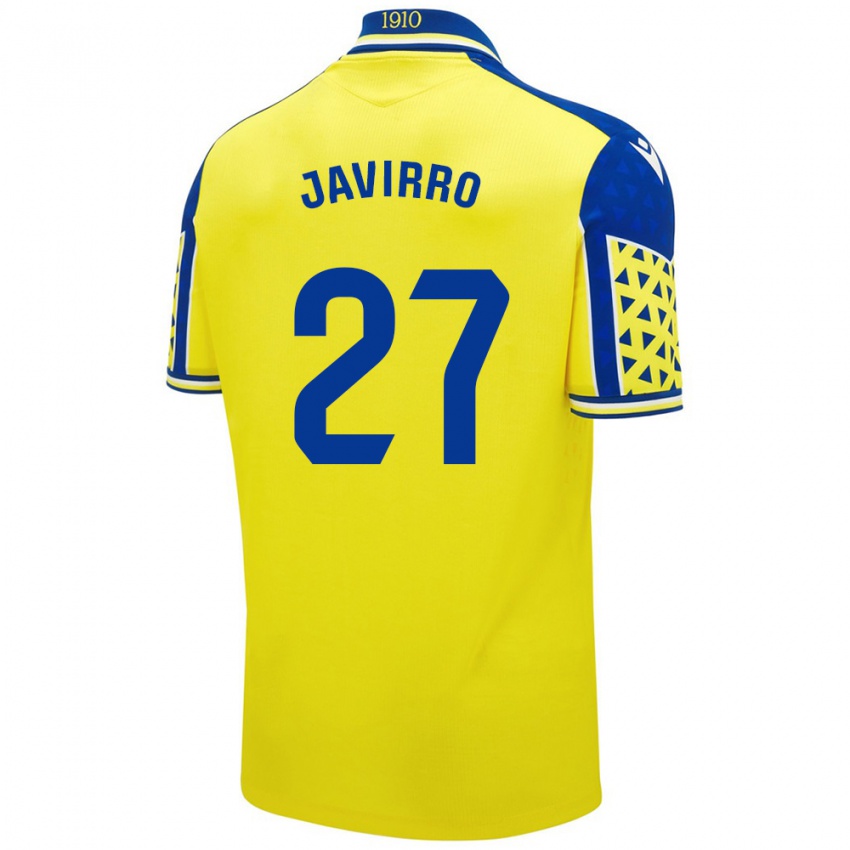 Herren Javirro #27 Gelb Blau Heimtrikot Trikot 2024/25 T-Shirt Österreich