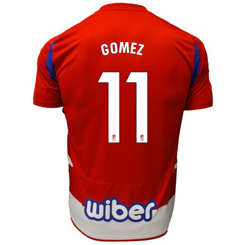 Herren Andrea Gómez #11 Rot Weiß Blau Heimtrikot Trikot 2024/25 T-Shirt Österreich