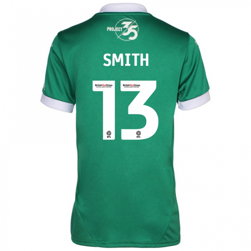 Herren Grace Smith #13 Grün Weiß Heimtrikot Trikot 2024/25 T-Shirt Österreich