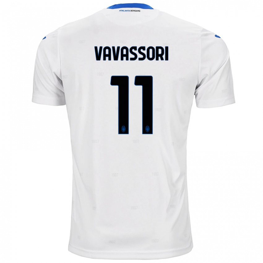 Herren Dominic Vavassori #11 Weiß Auswärtstrikot Trikot 2024/25 T-Shirt Österreich