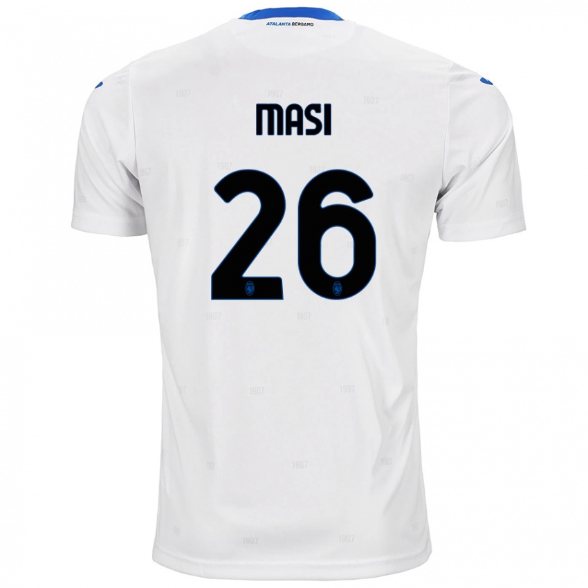 Herren Alberto Masi #26 Weiß Auswärtstrikot Trikot 2024/25 T-Shirt Österreich