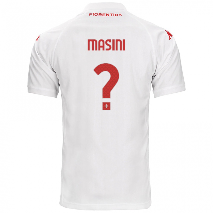 Herren Mattia Masini #0 Weiß Auswärtstrikot Trikot 2024/25 T-Shirt Österreich