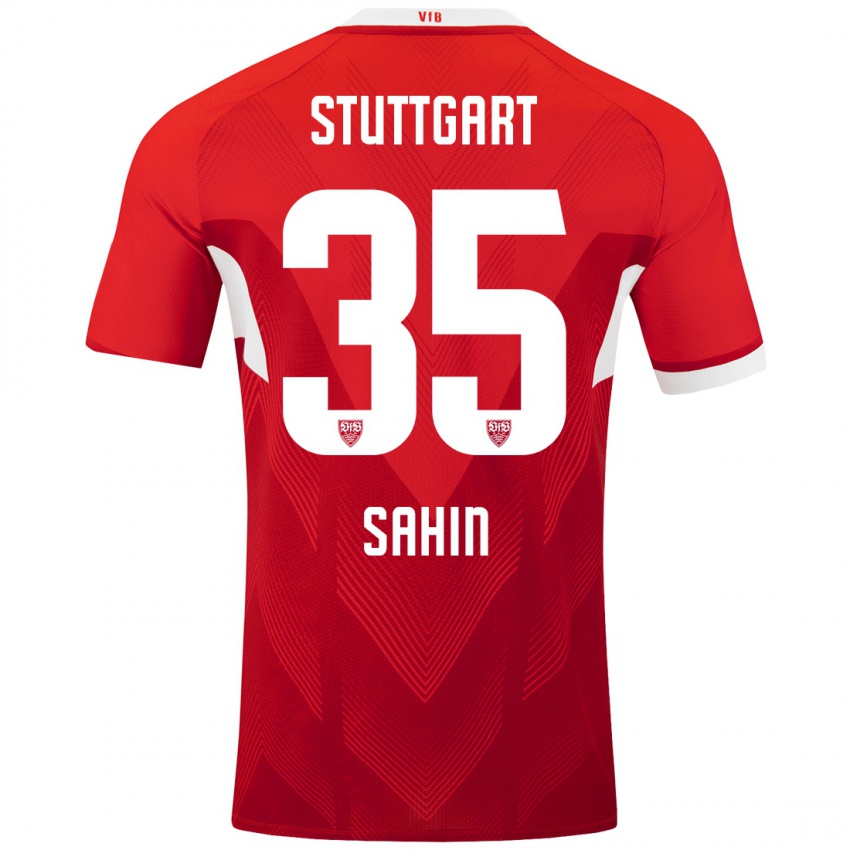 Herren Mehmet Sahin #35 Rot Weiß Auswärtstrikot Trikot 2024/25 T-Shirt Österreich