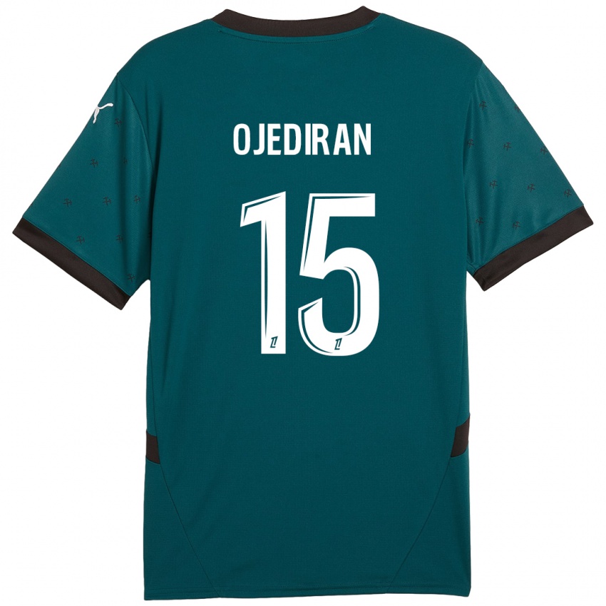 Herren Hamzat Ojediran #15 Dunkelgrün Auswärtstrikot Trikot 2024/25 T-Shirt Österreich