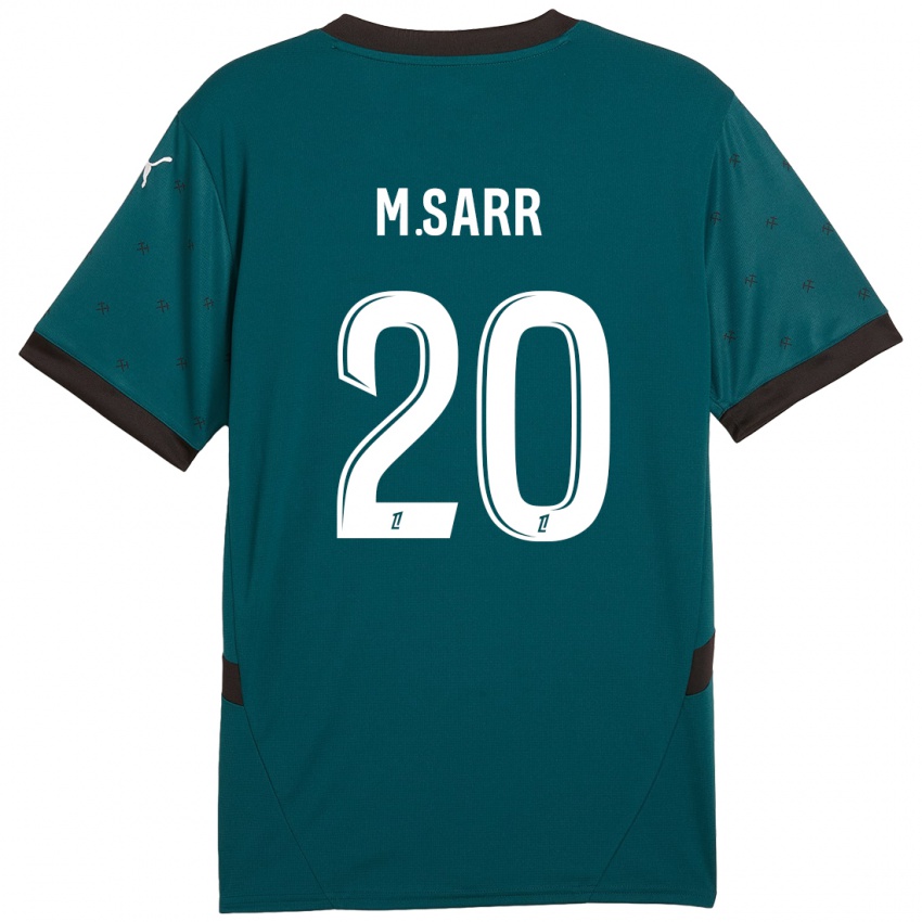 Herren Malang Sarr #20 Dunkelgrün Auswärtstrikot Trikot 2024/25 T-Shirt Österreich