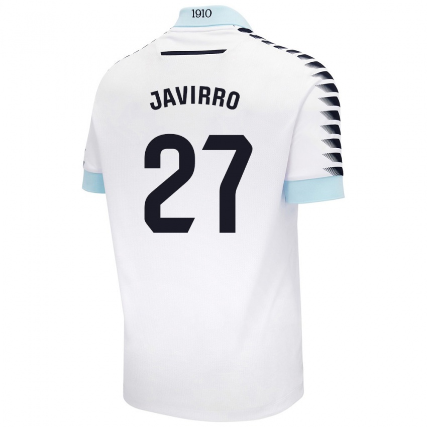 Herren Javirro #27 Weiß Blau Auswärtstrikot Trikot 2024/25 T-Shirt Österreich