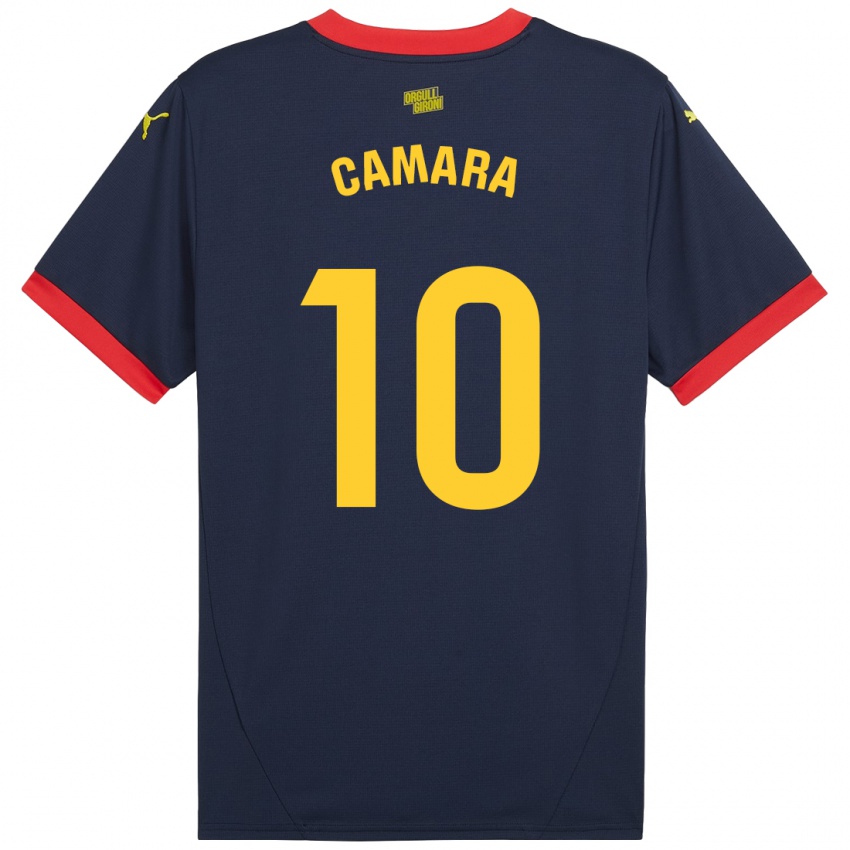 Herren Dawda Camara #10 Marinerot Auswärtstrikot Trikot 2024/25 T-Shirt Österreich