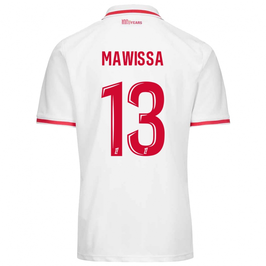 Damen Christian Mawissa Elebi #13 Weiß Rot Heimtrikot Trikot 2024/25 T-Shirt Österreich