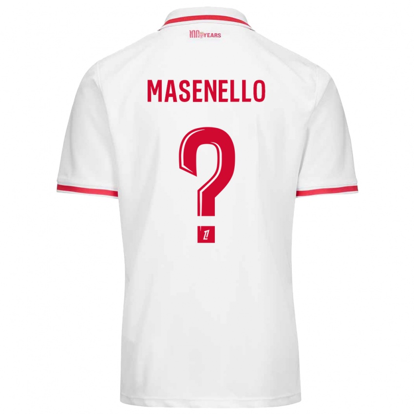 Damen Tristan Masenello #0 Weiß Rot Heimtrikot Trikot 2024/25 T-Shirt Österreich