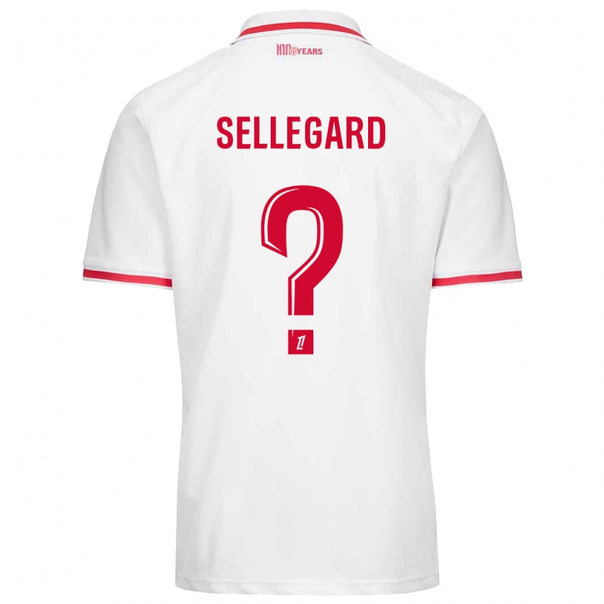 Damen Alexander Sellegard #0 Weiß Rot Heimtrikot Trikot 2024/25 T-Shirt Österreich