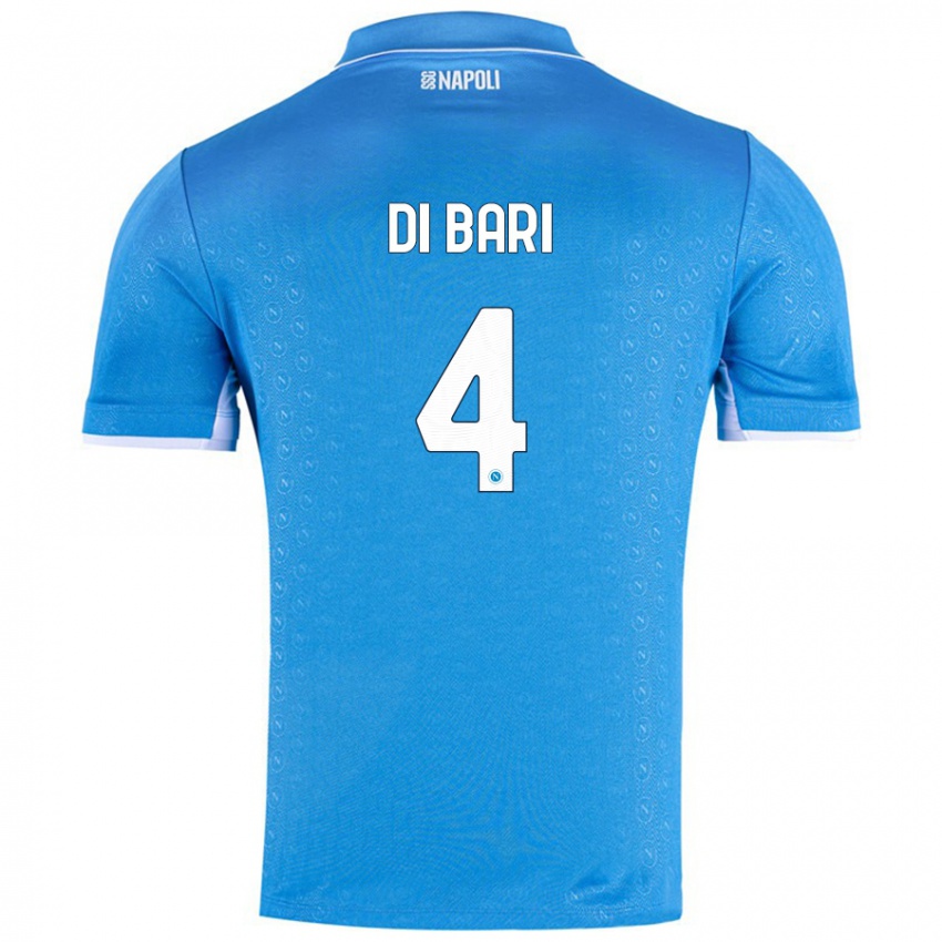 Damen Martina Di Bari #4 Himmelblau Heimtrikot Trikot 2024/25 T-Shirt Österreich