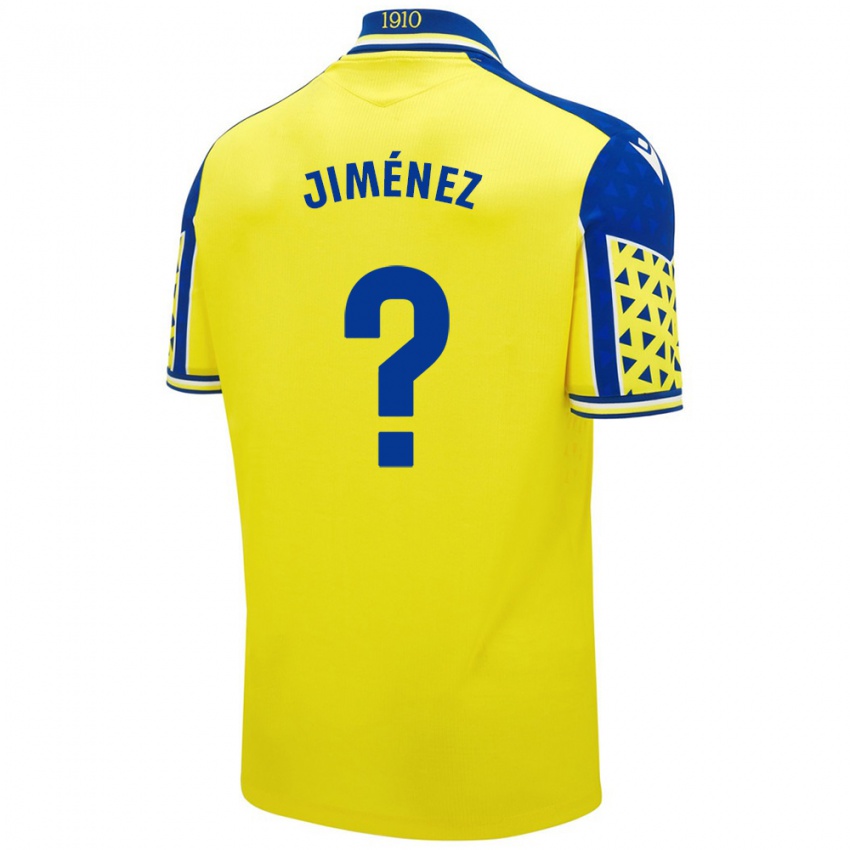 Damen Álvaro Jiménez #0 Gelb Blau Heimtrikot Trikot 2024/25 T-Shirt Österreich