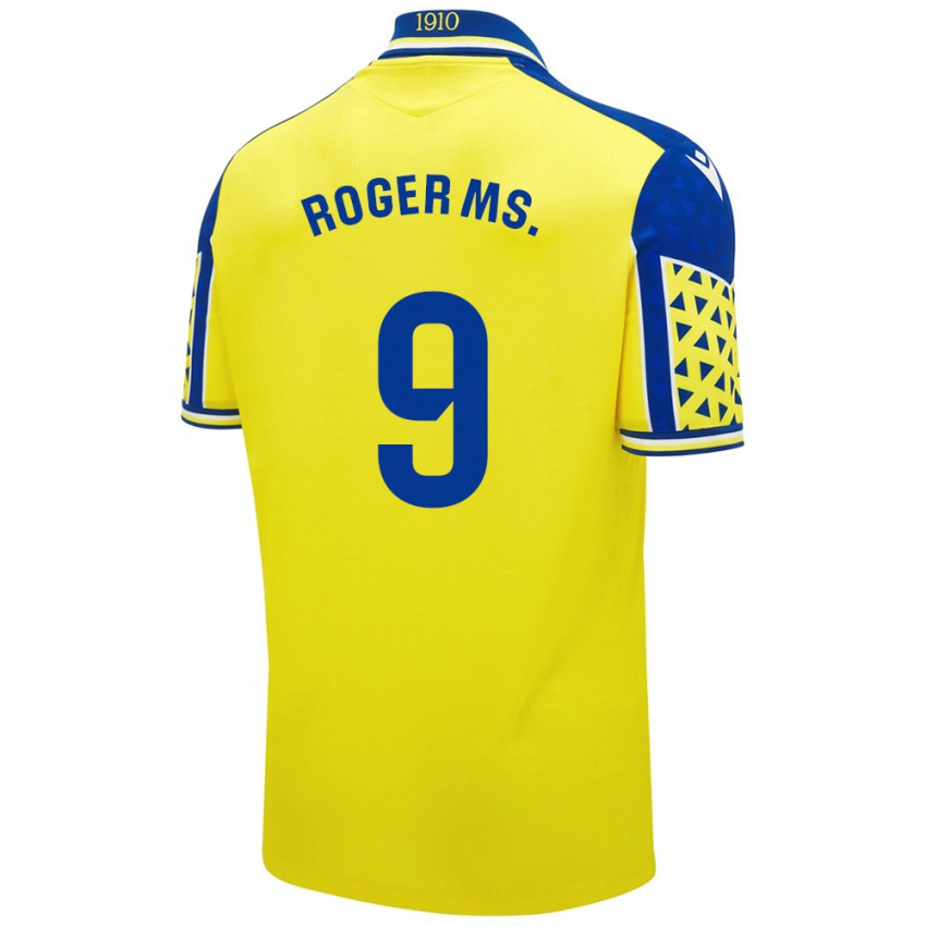 Damen Roger Martí #9 Gelb Blau Heimtrikot Trikot 2024/25 T-Shirt Österreich