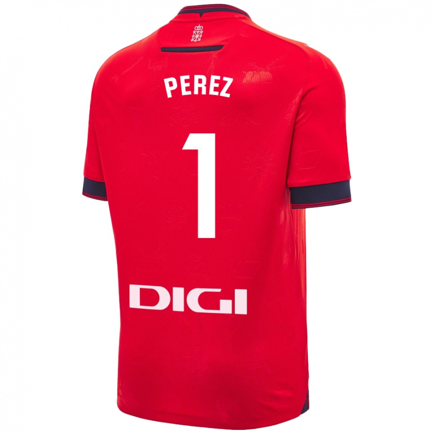 Damen Silvia Pérez Fernández De Romarategui #1 Rot Weiß Heimtrikot Trikot 2024/25 T-Shirt Österreich