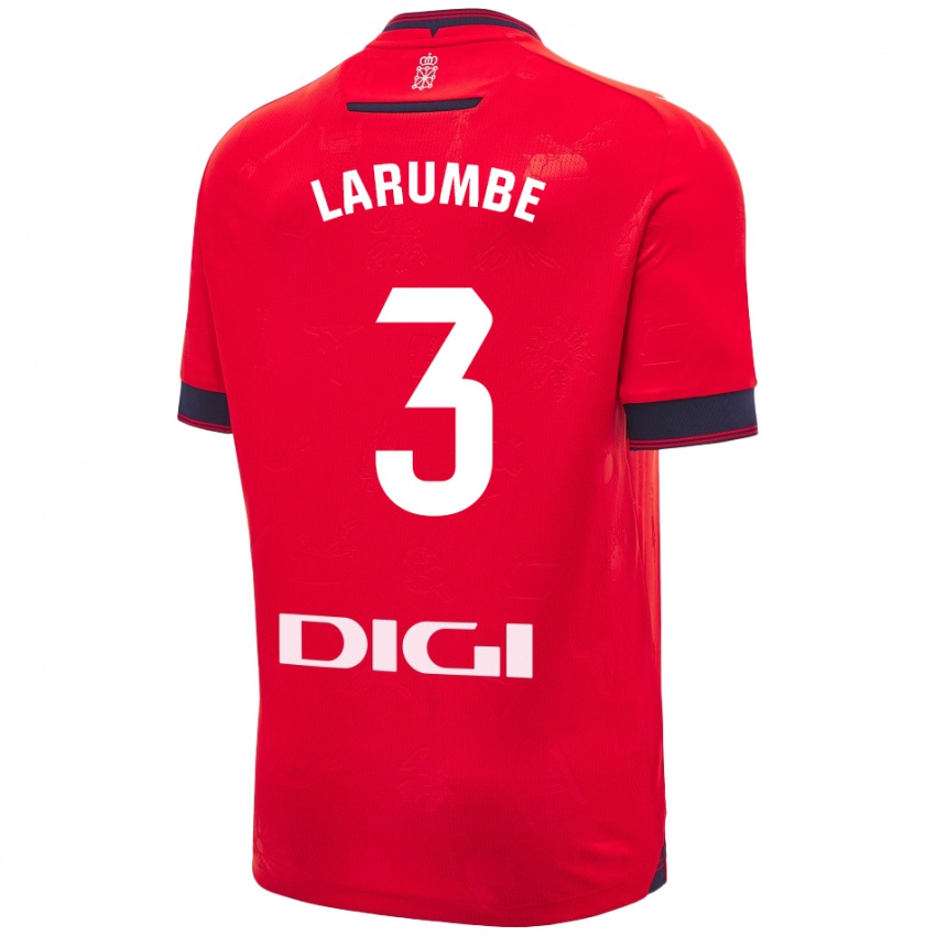 Damen Saioa Larumbe Beloqui #3 Rot Weiß Heimtrikot Trikot 2024/25 T-Shirt Österreich