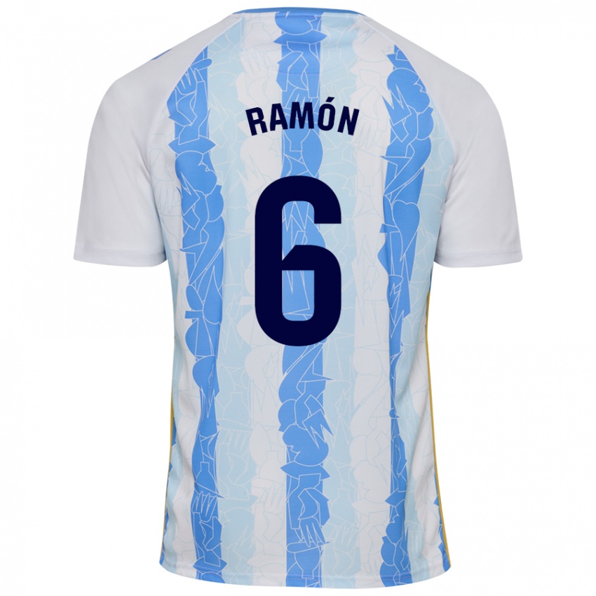 Damen Ramón Enríquez #6 Weiß Blau Heimtrikot Trikot 2024/25 T-Shirt Österreich