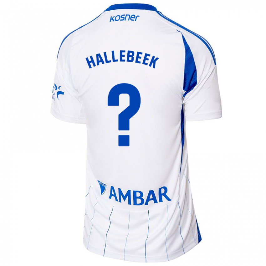 Damen Boaz Hallebeek #0 Rot Weiß Heimtrikot Trikot 2024/25 T-Shirt Österreich