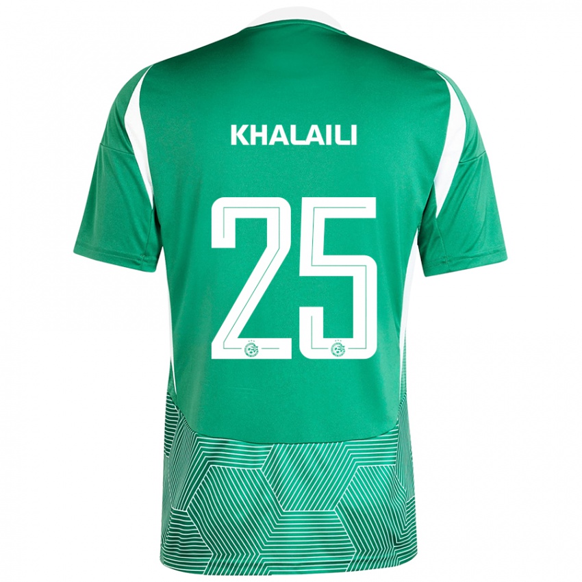 Damen Anan Khalaili #25 Grün Weiß Heimtrikot Trikot 2024/25 T-Shirt Österreich